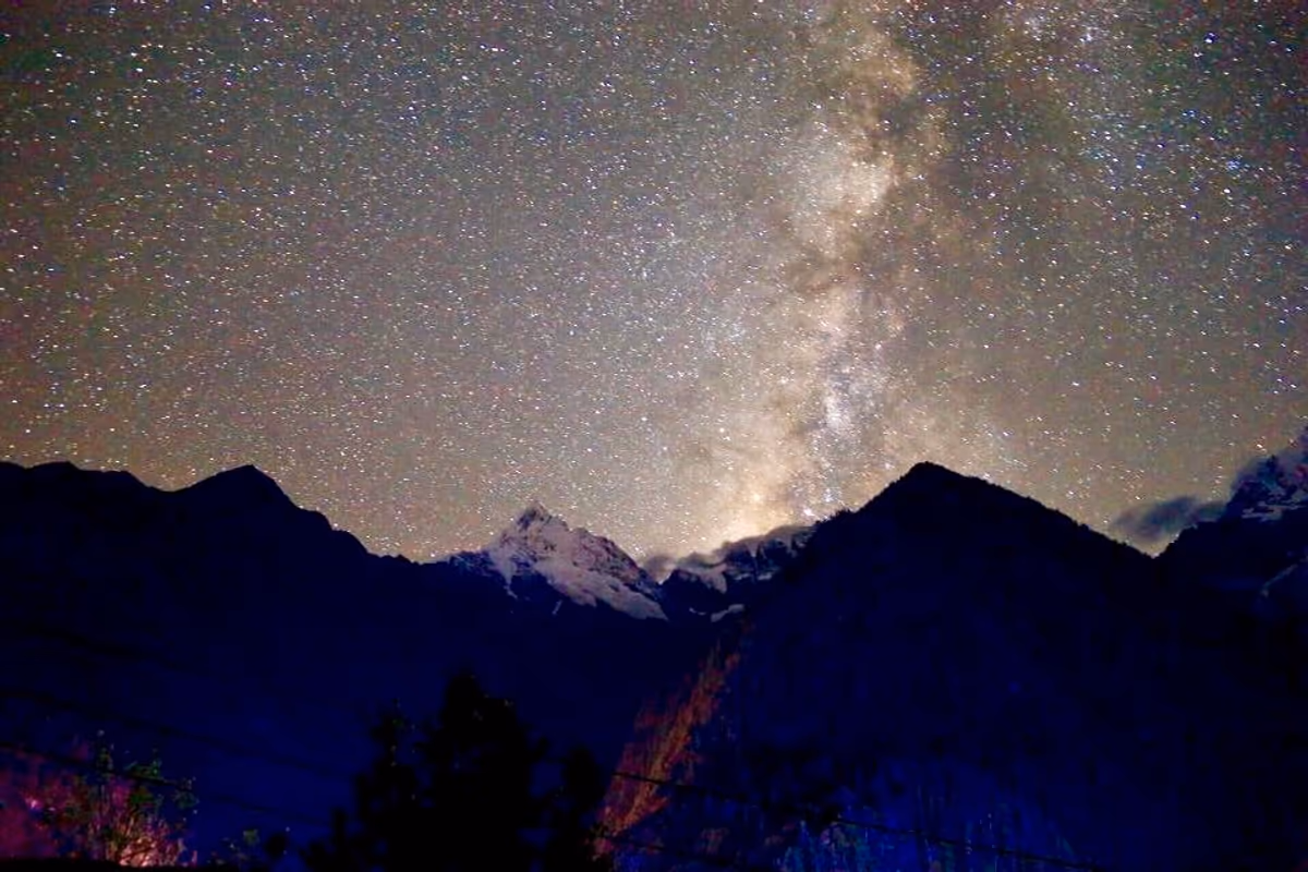 投稿写真：梅里雪山の星空