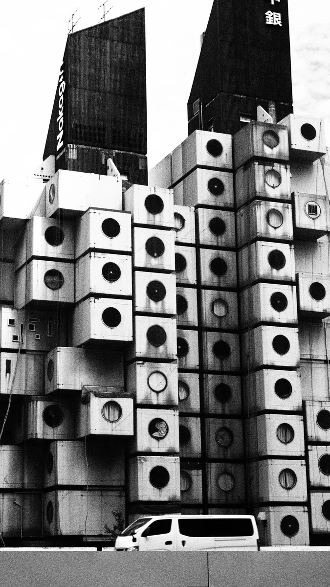 投稿写真：中銀カプセルタワービル