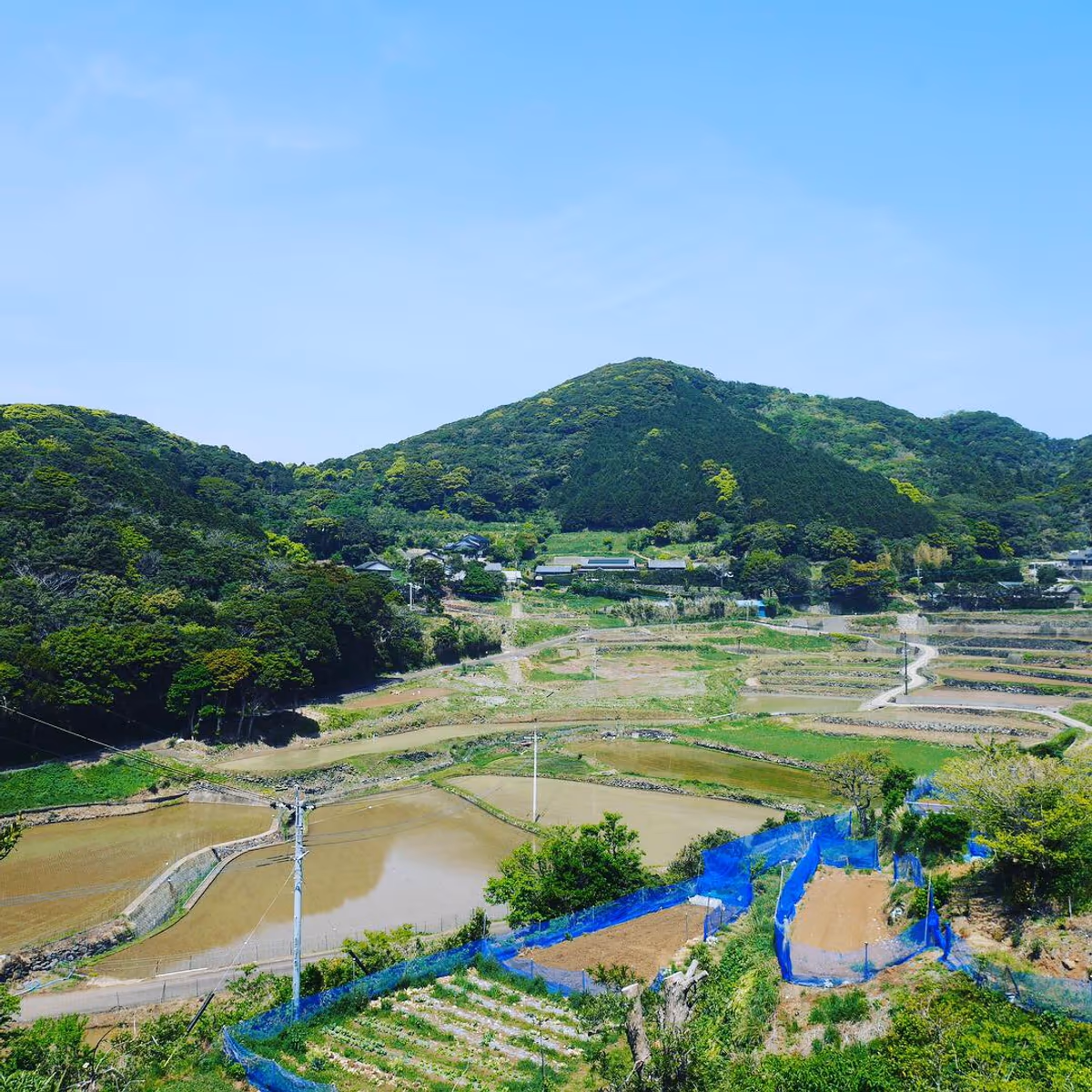 投稿写真：106春日集落と安満岳（長崎）