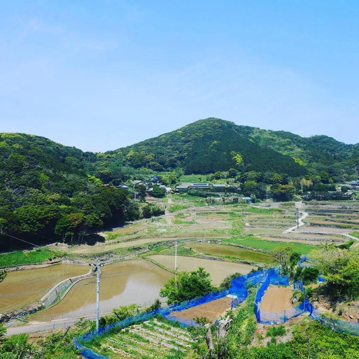 投稿写真：106春日集落と安満岳（長崎）