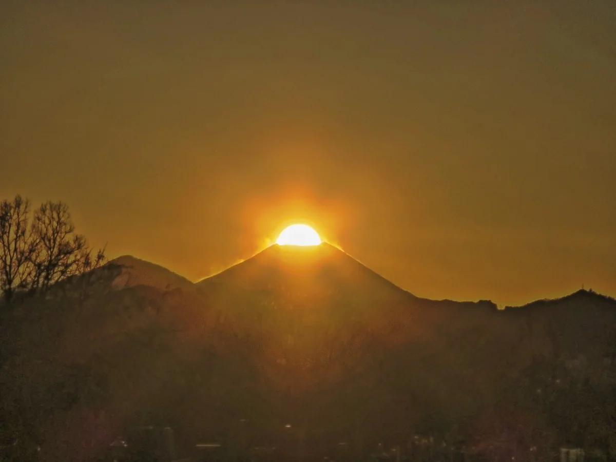 投稿写真：ダイヤモンド富士