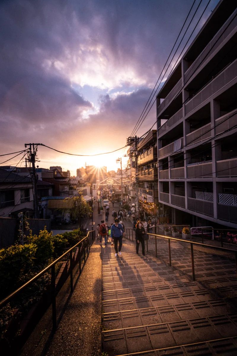 投稿写真：夕焼けだんだん