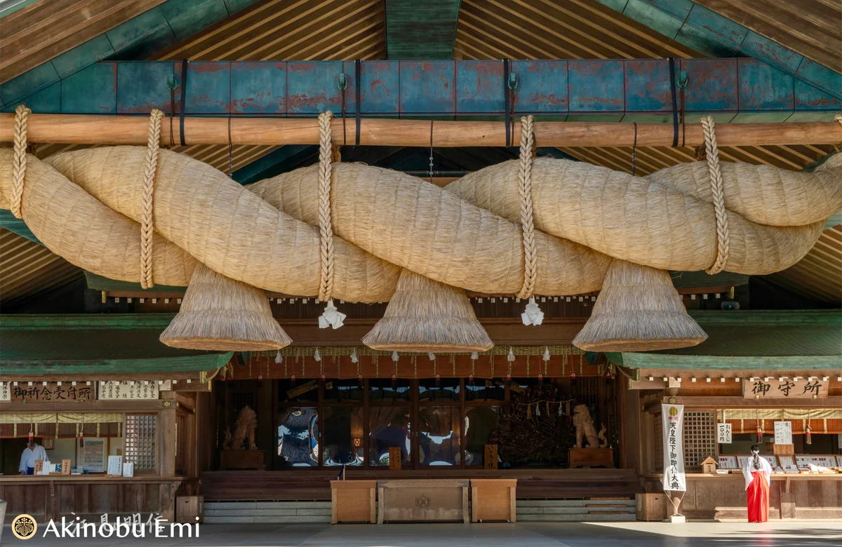 投稿写真：出雲大社　神楽殿　大注連縄