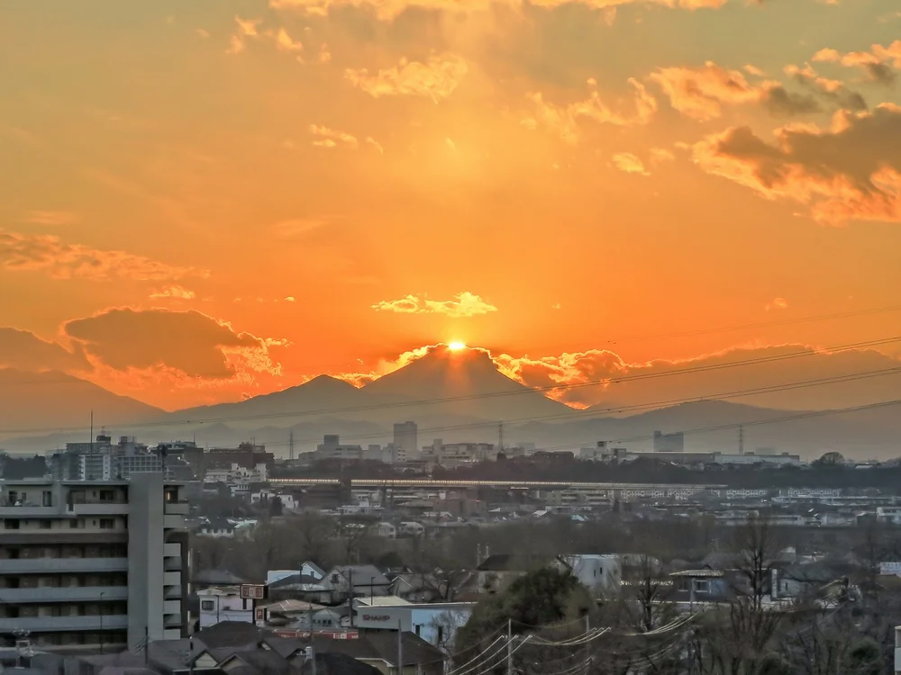 投稿写真：NGダイヤモンド富士