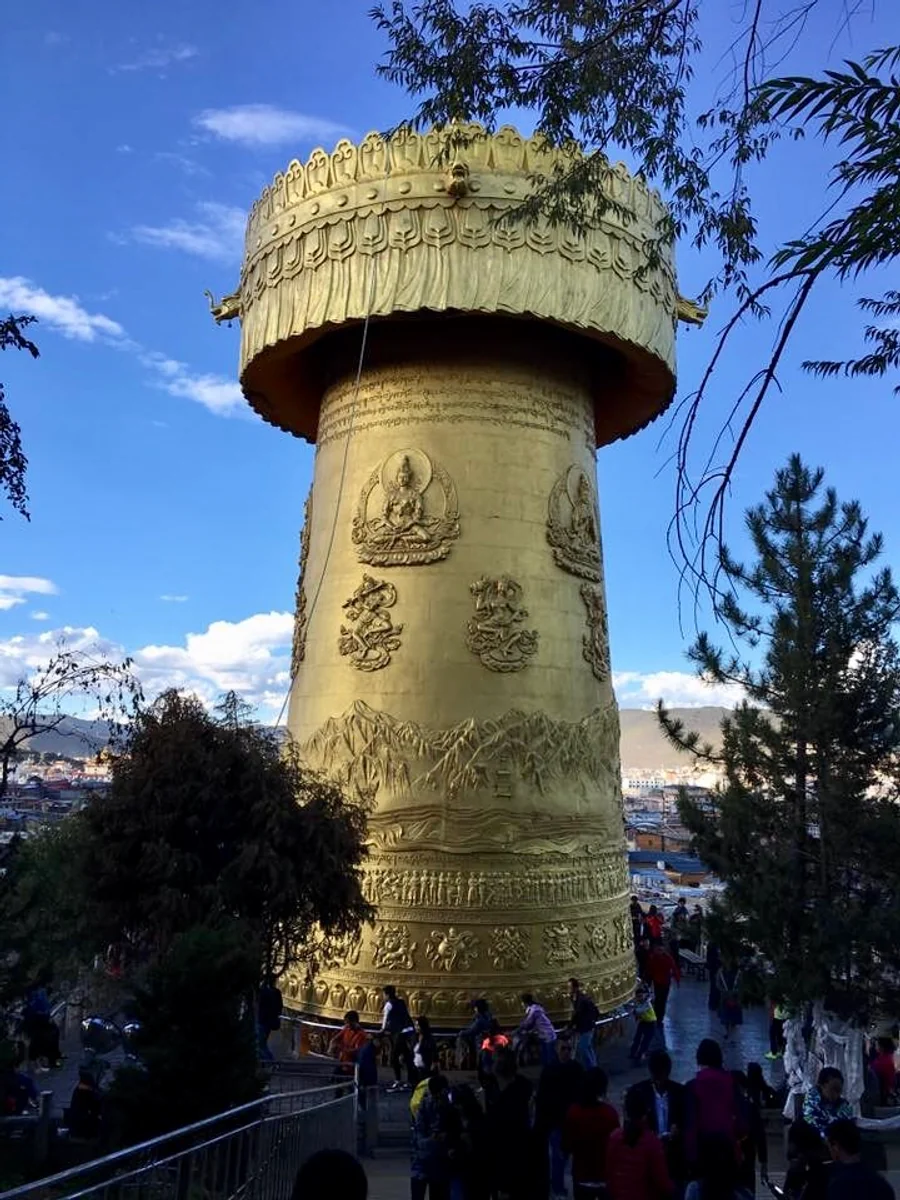 投稿写真：世界最大のマニ車