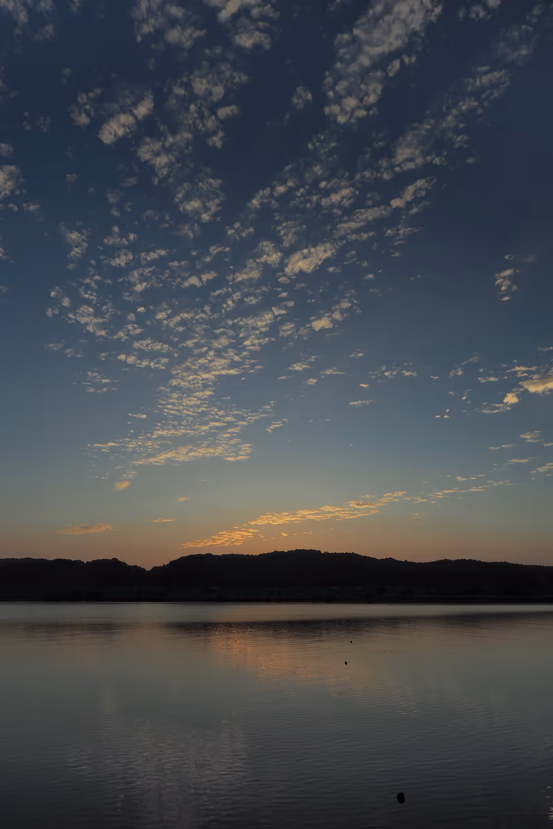 投稿写真：四万十川　朝焼け