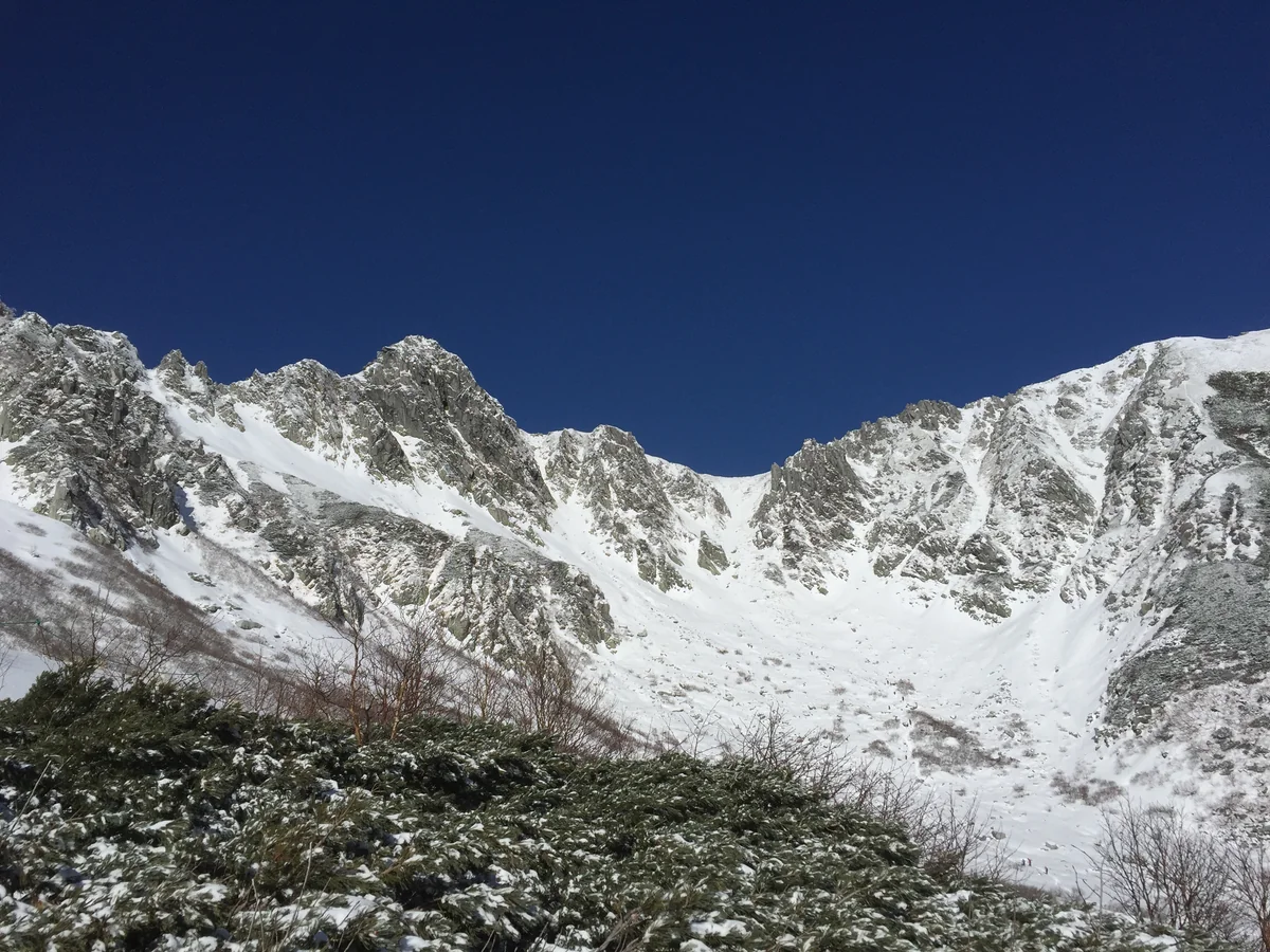 投稿写真：白銀の千畳敷カール