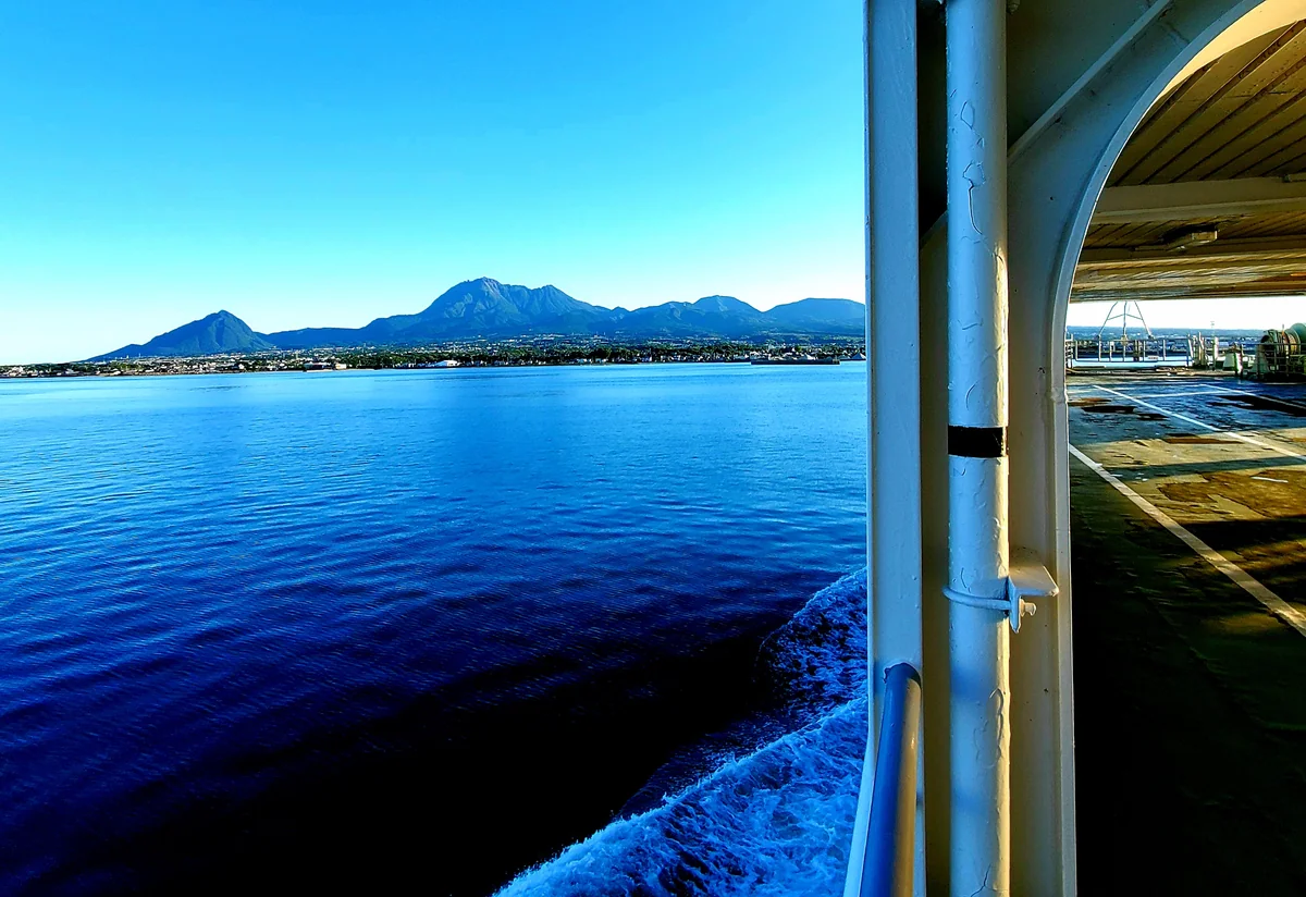 投稿写真：フェリーから普賢岳
