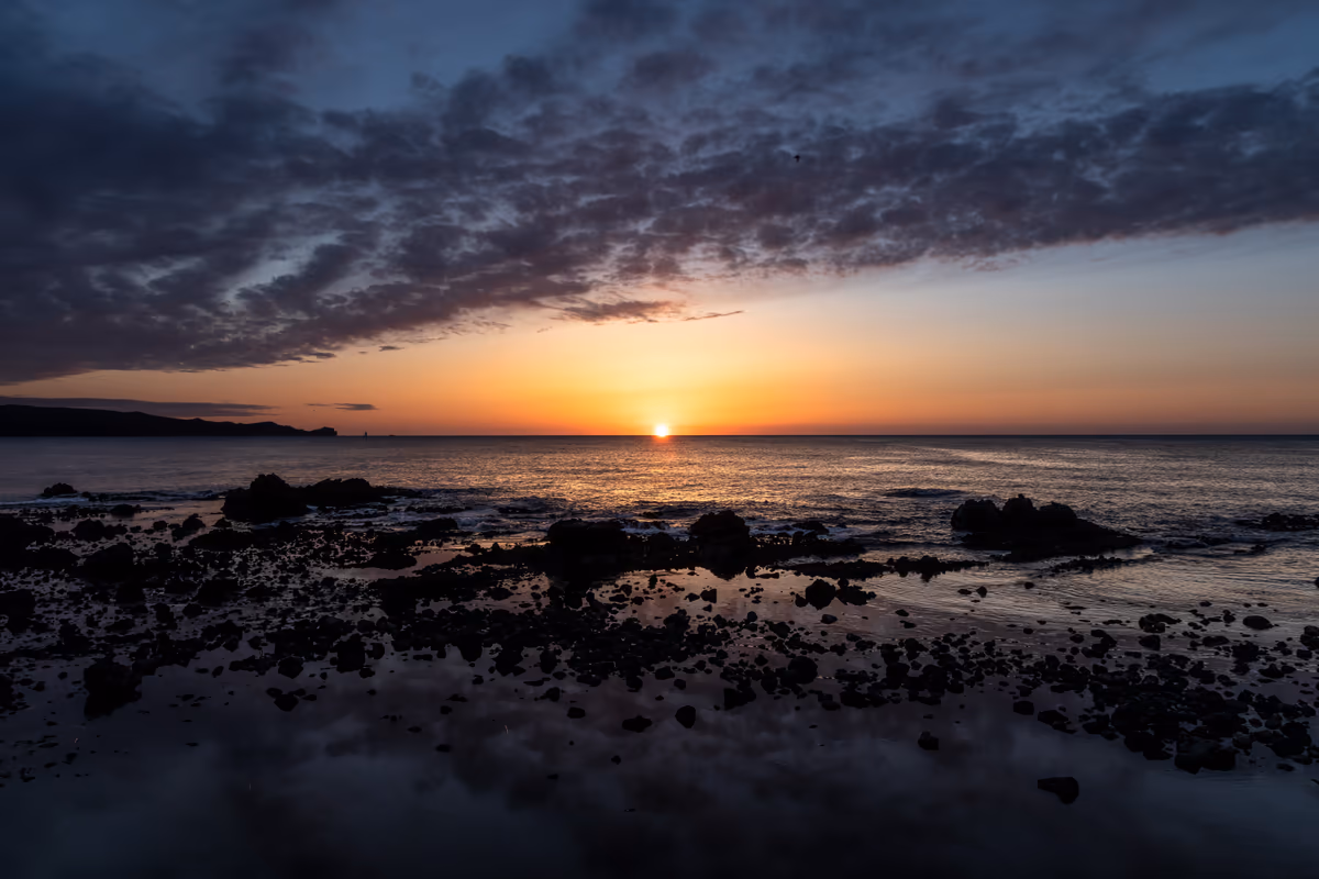 投稿写真：積丹半島の夕陽