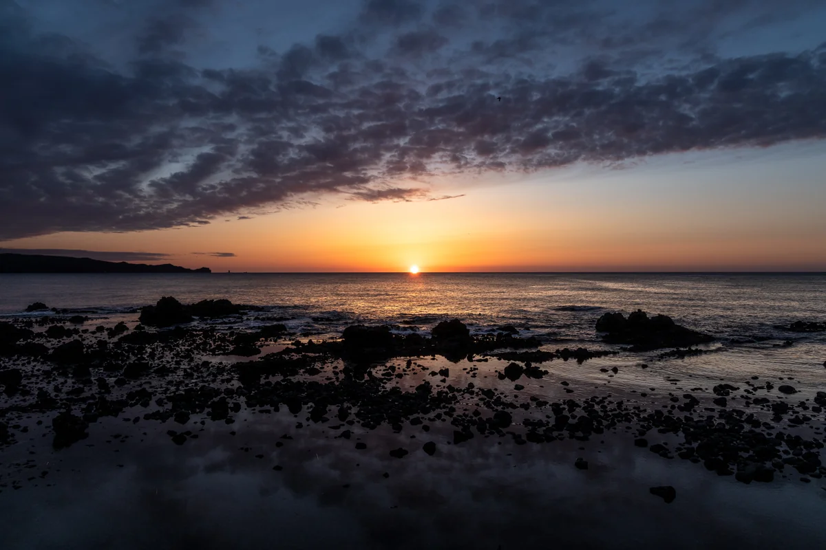 投稿写真：積丹半島の夕陽