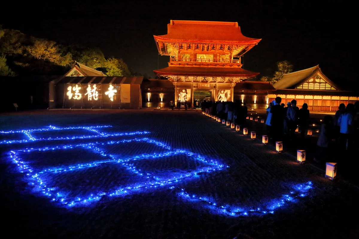 投稿写真：瑞龍寺ライトアップ
