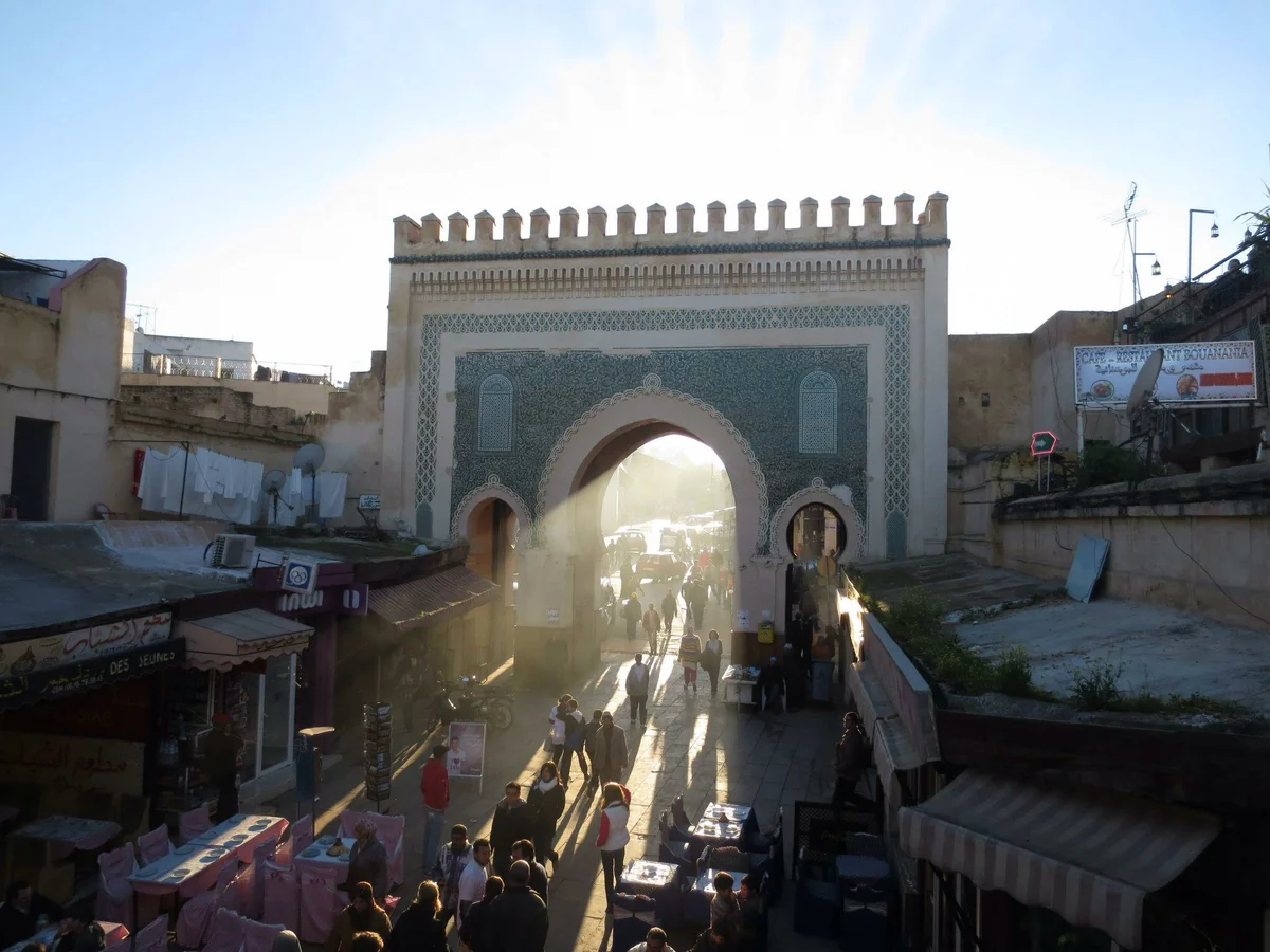 投稿写真：モロッコのフェズにあるブー・ジュルード門