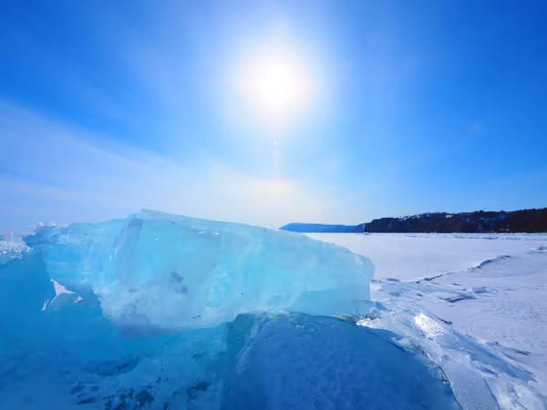 投稿：バイカル湖 オリホン島の最北端にて
