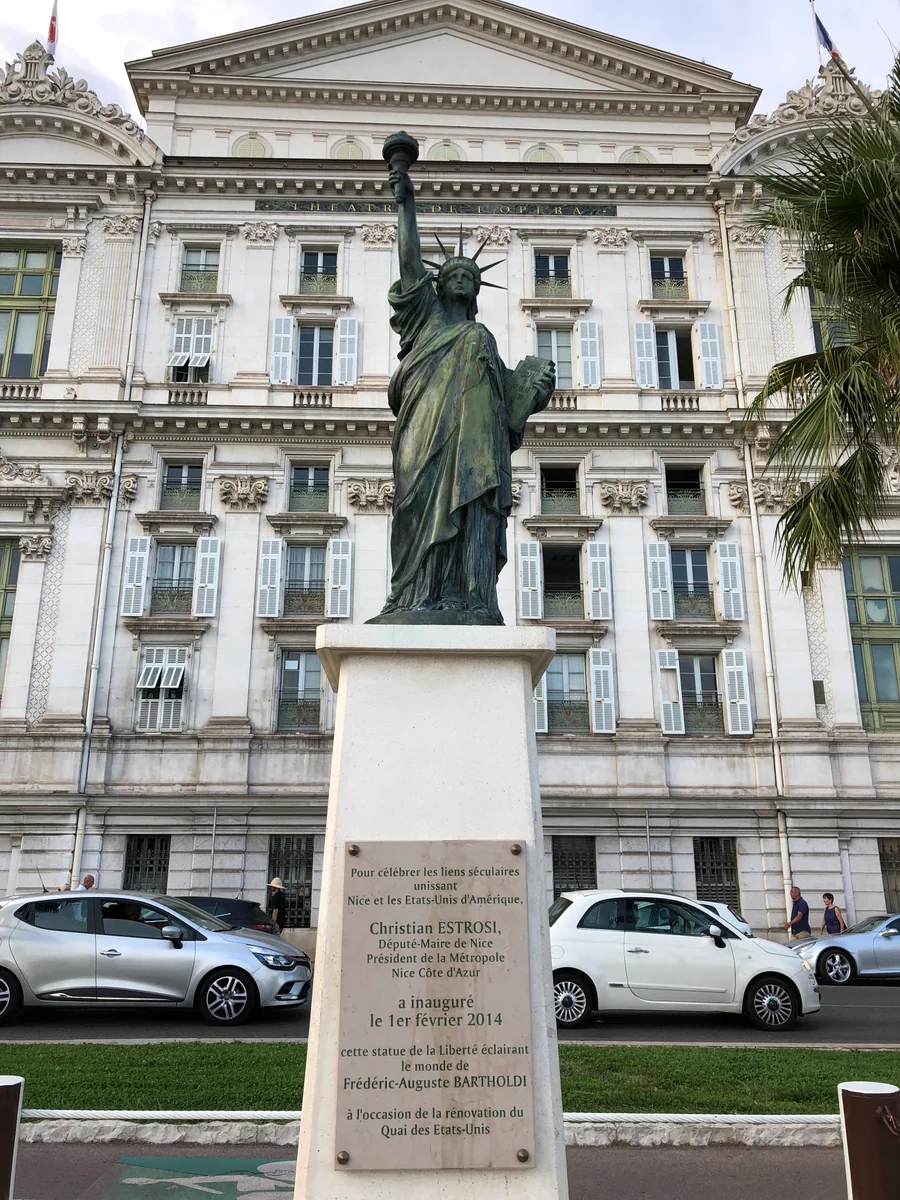 投稿写真：ニースの自由の女神