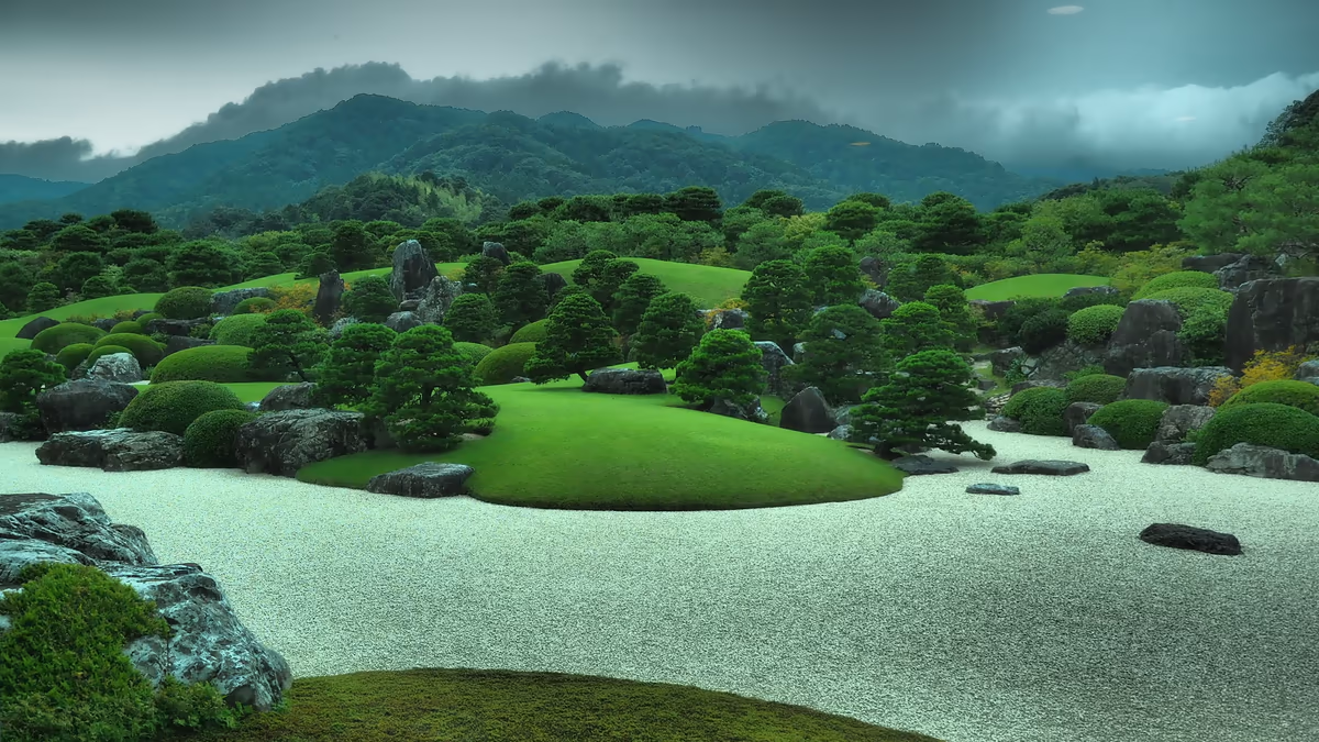投稿写真：足立美術館　枯山水庭園