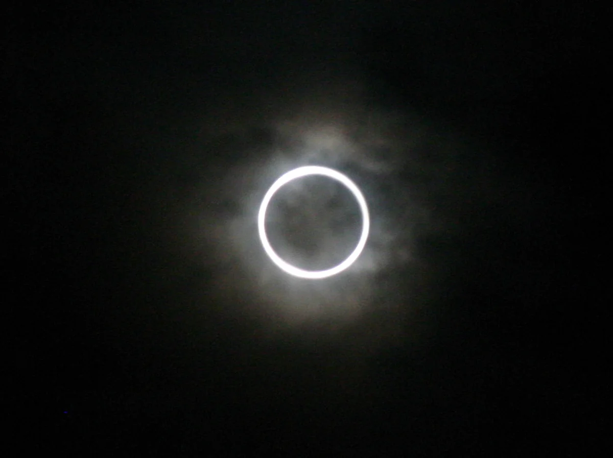 投稿写真：金環日食