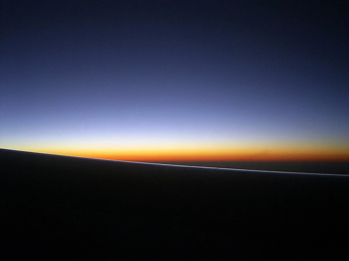 投稿写真：in a plane