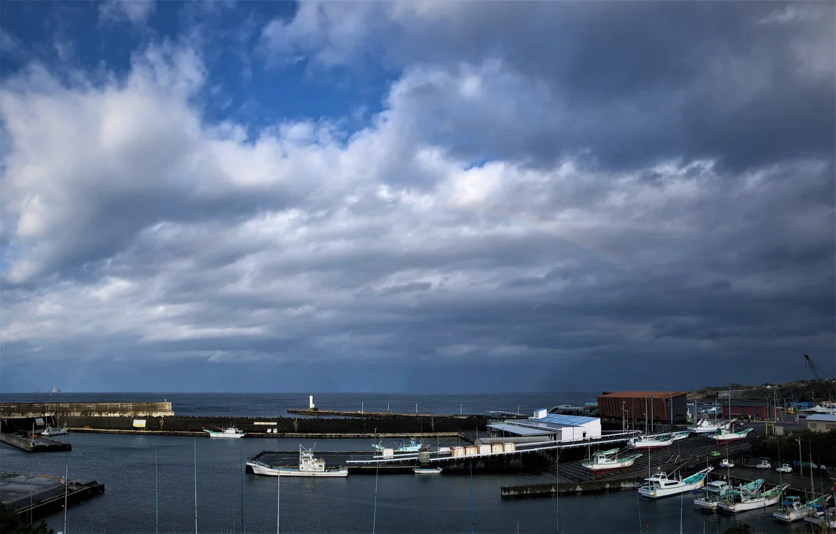 投稿写真：朝の虹