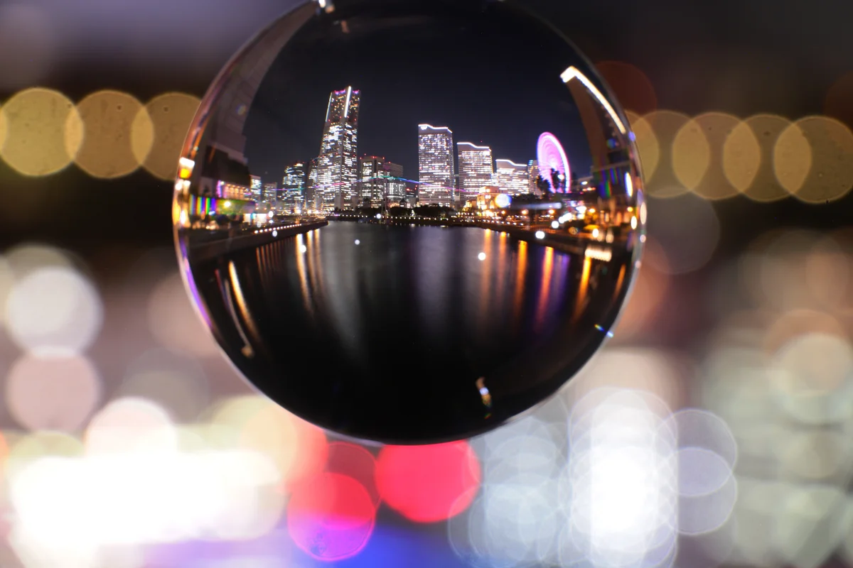 投稿写真：夜景を閉じ込める