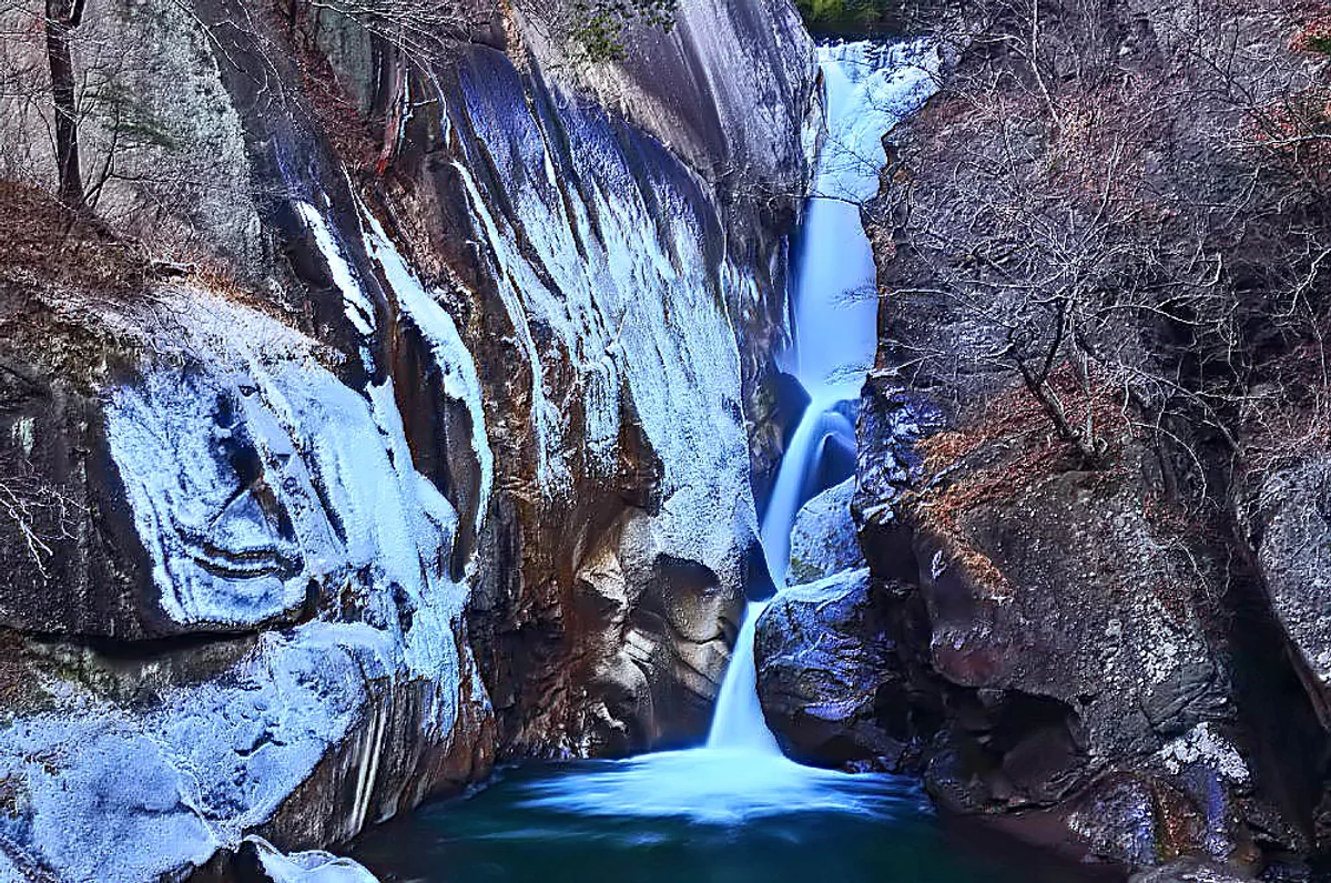 投稿写真：冬の仙娥滝