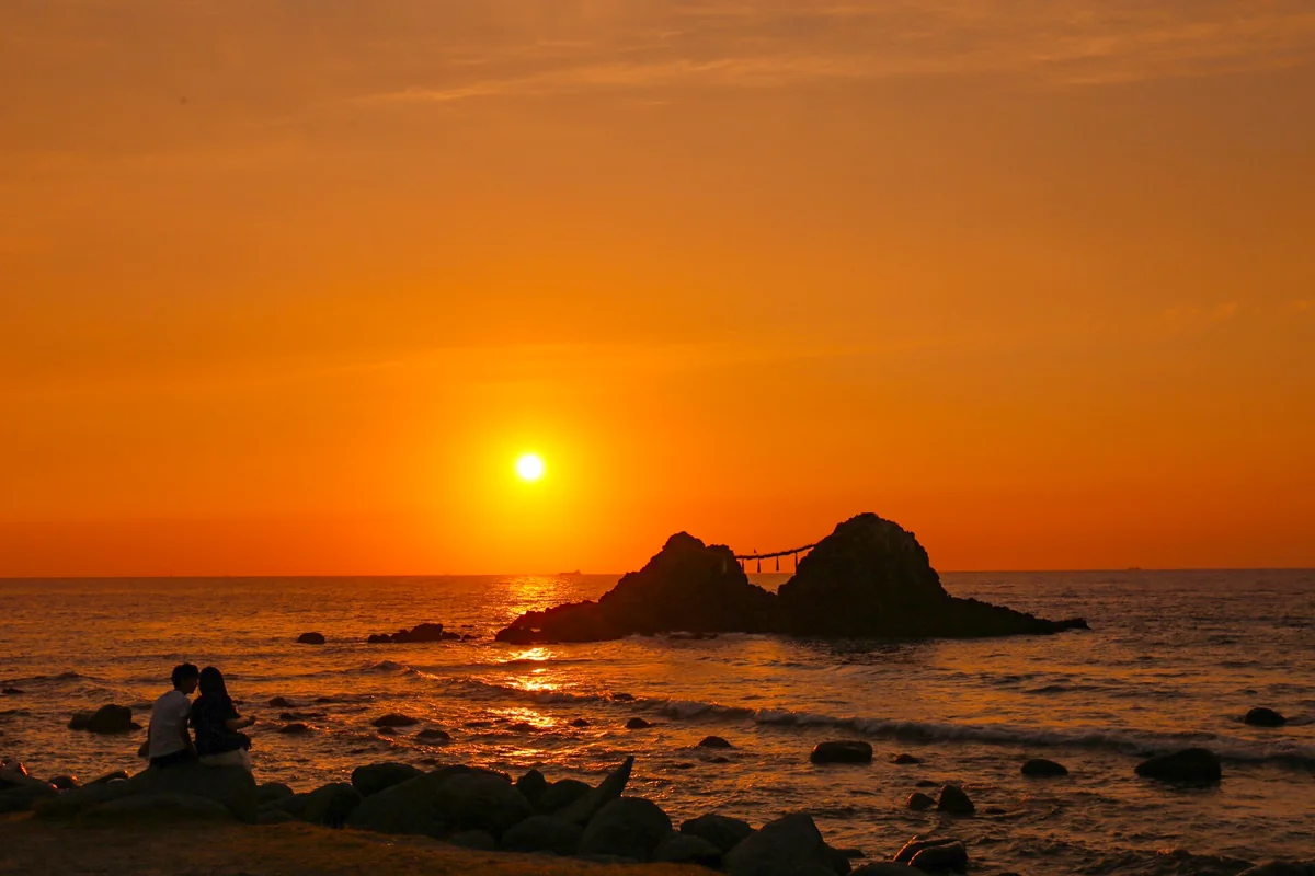 投稿写真：桜井二見ヶ浦の夫婦岩