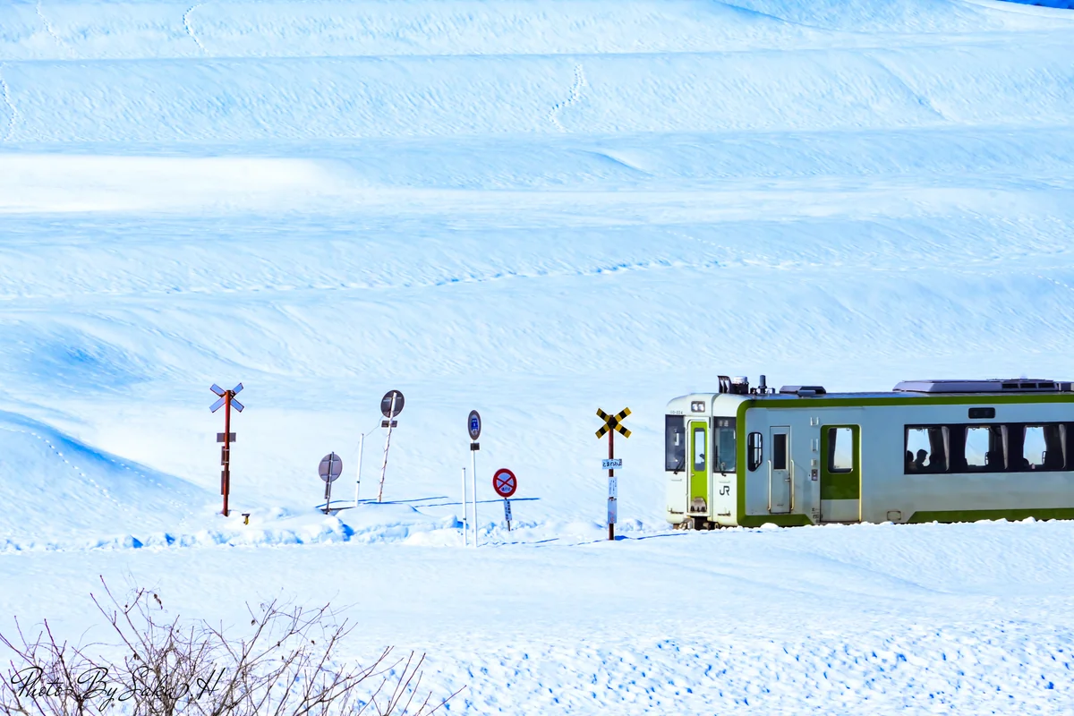 投稿写真：閉ざされた踏切