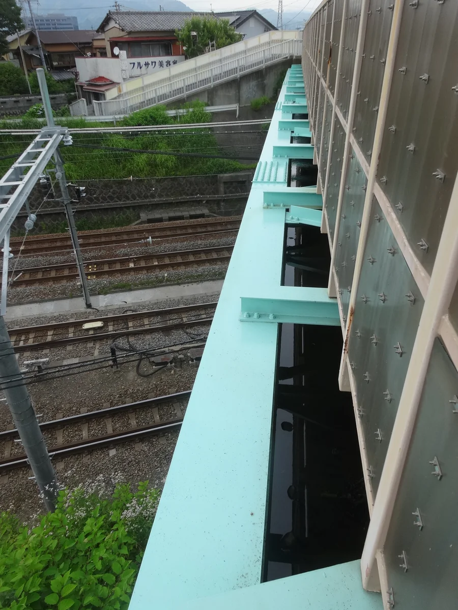 投稿写真：『谷津沢川水路橋』＼狐ケ崎駅付近