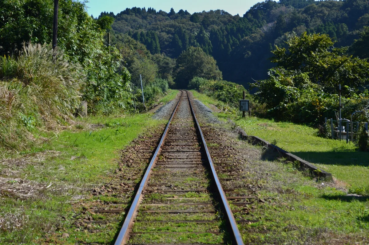 投稿写真：夷隅鉄道の線路