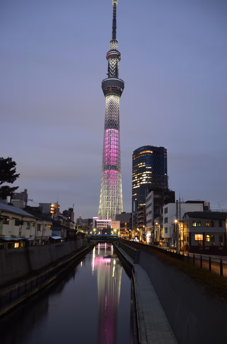 投稿写真：東京スカイツリー　夕暮れ時