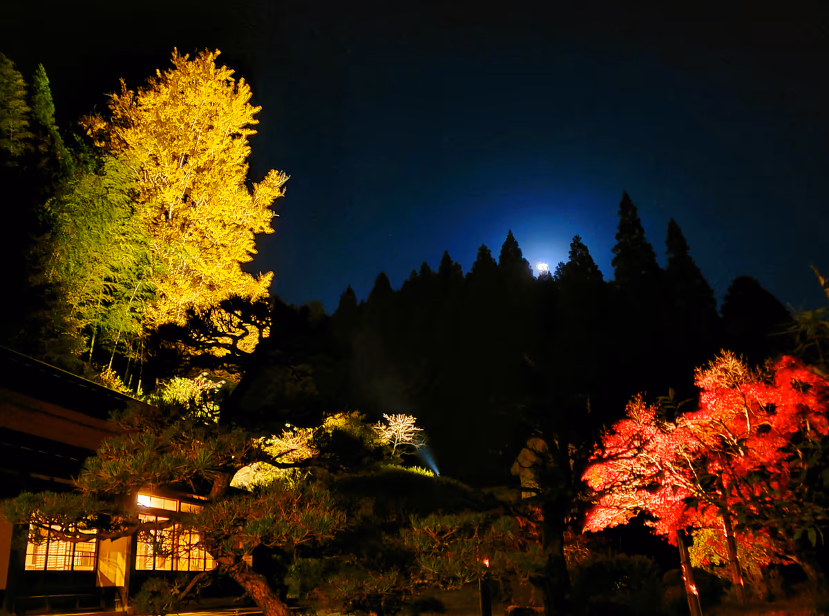 投稿写真：月が昇り始めた頃