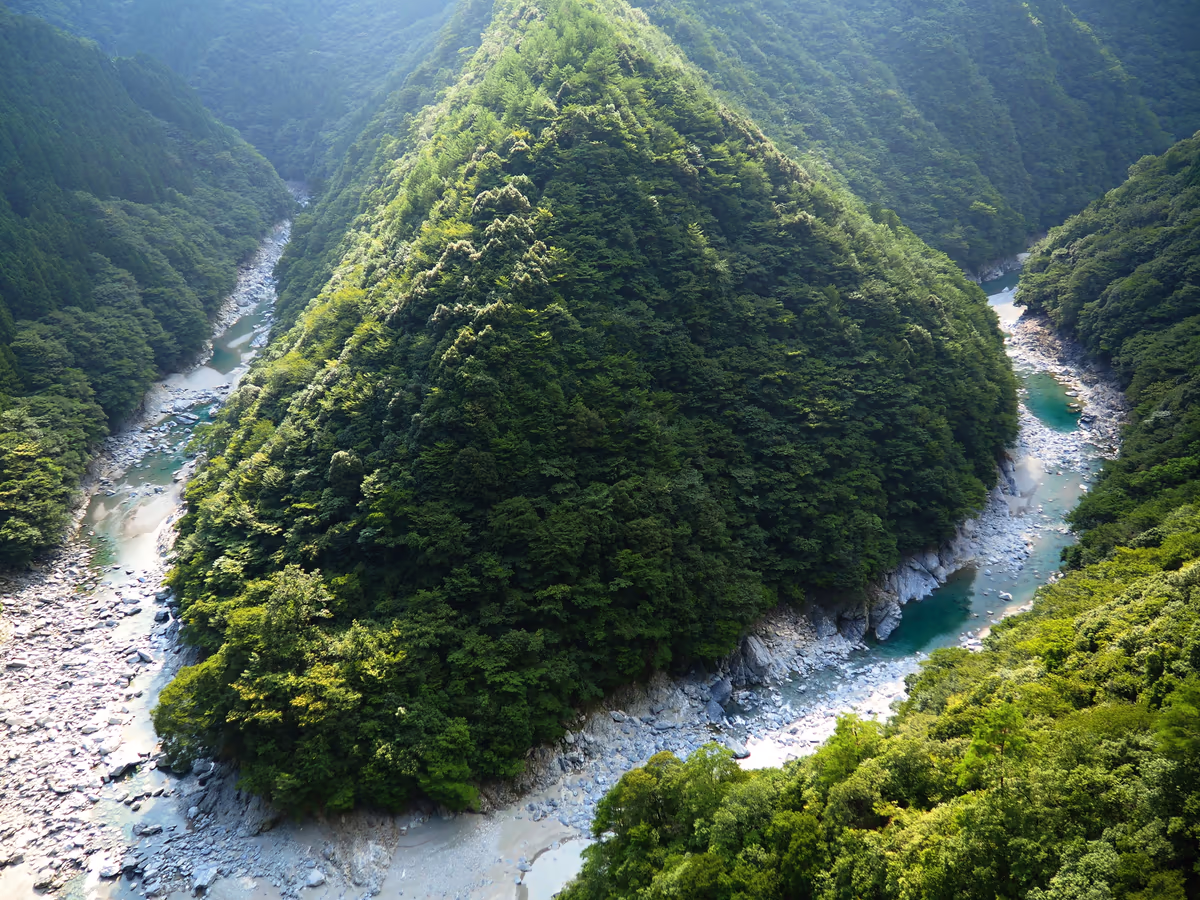 投稿写真：祖谷峡　ヒの字峡谷