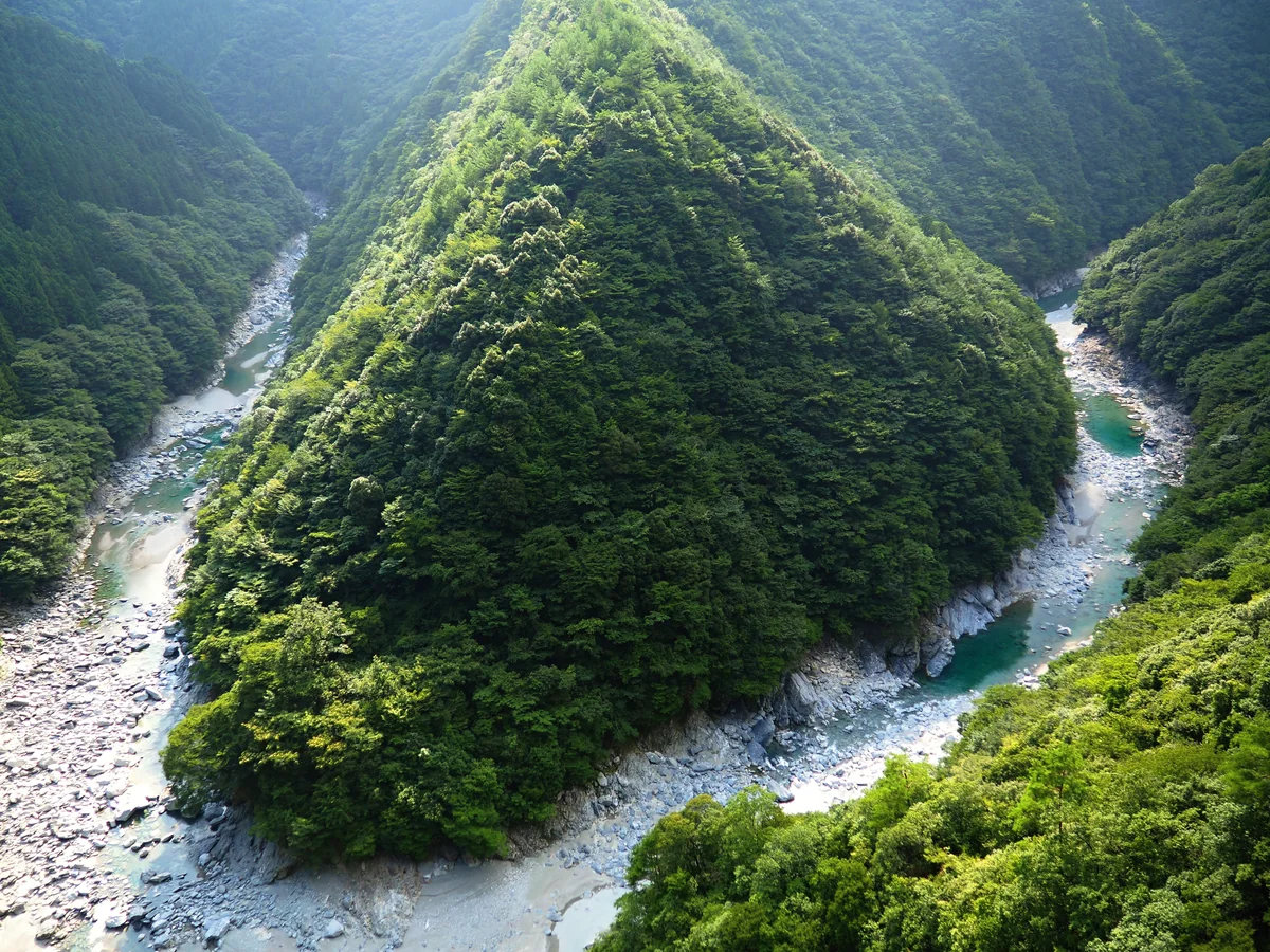 投稿写真：祖谷峡　ヒの字峡谷