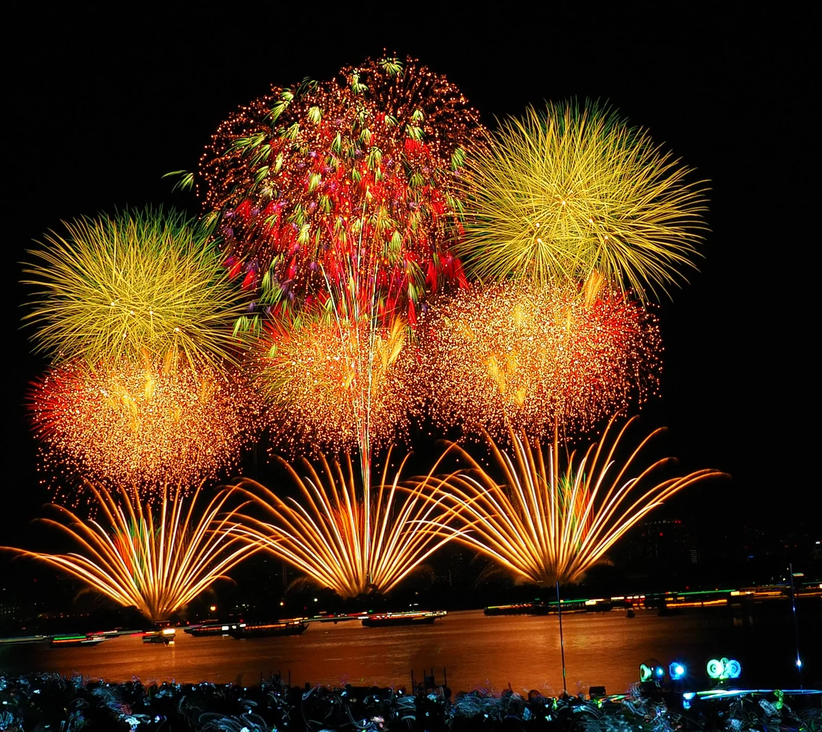 投稿写真：台場スターアイランド花火２０１８