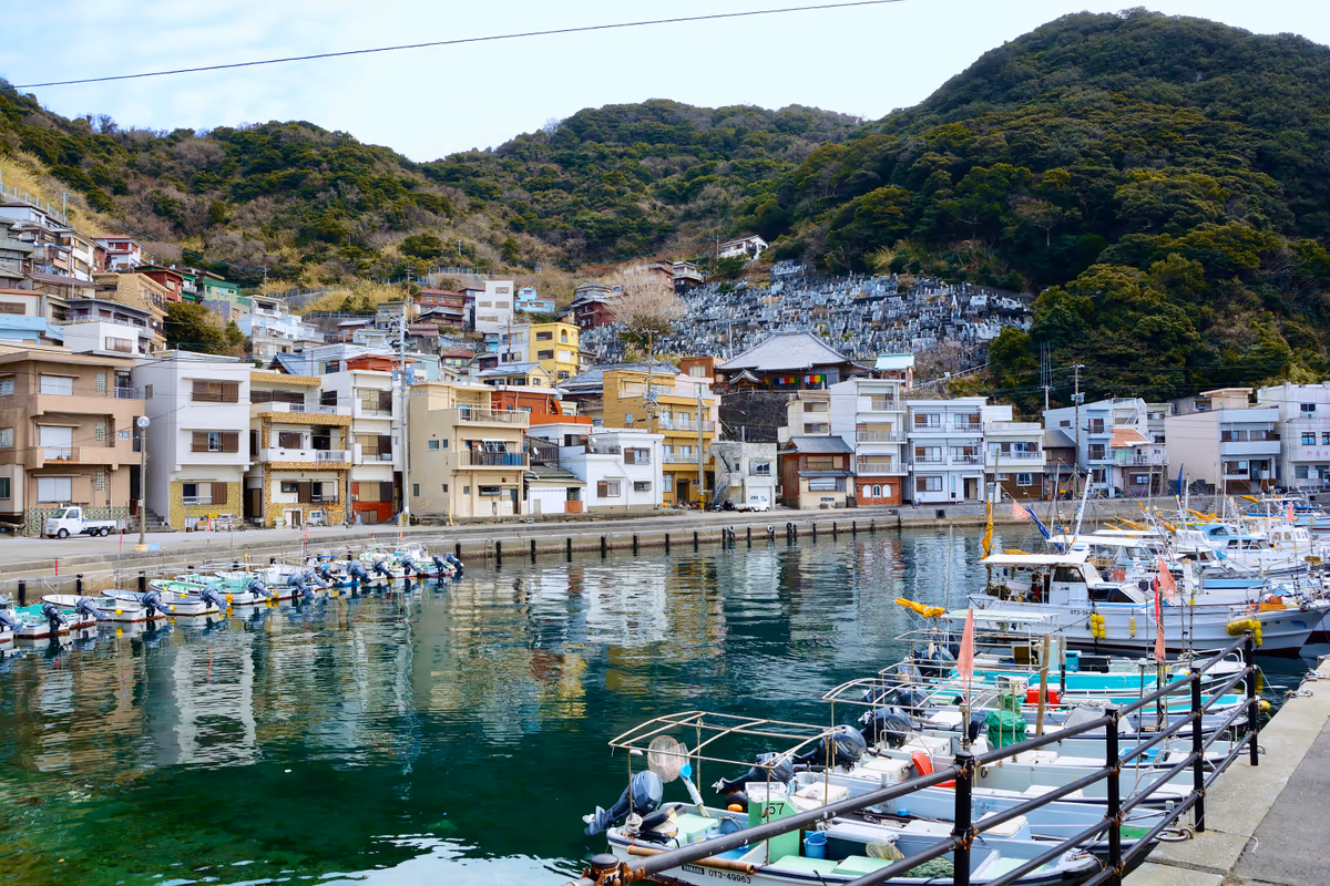 投稿写真：保戸島の港