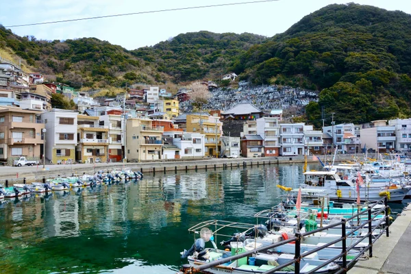 投稿：保戸島の港