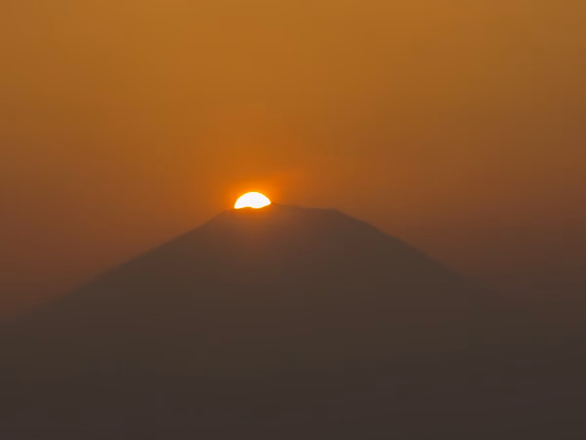 投稿写真：ダイヤモンド富士