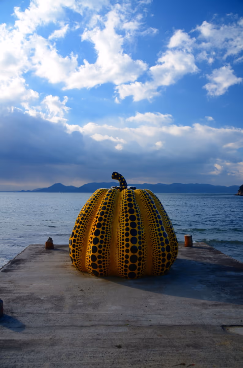 投稿写真：海辺のカボチャ