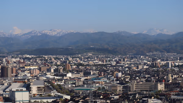 投稿：白山連峰と金沢市