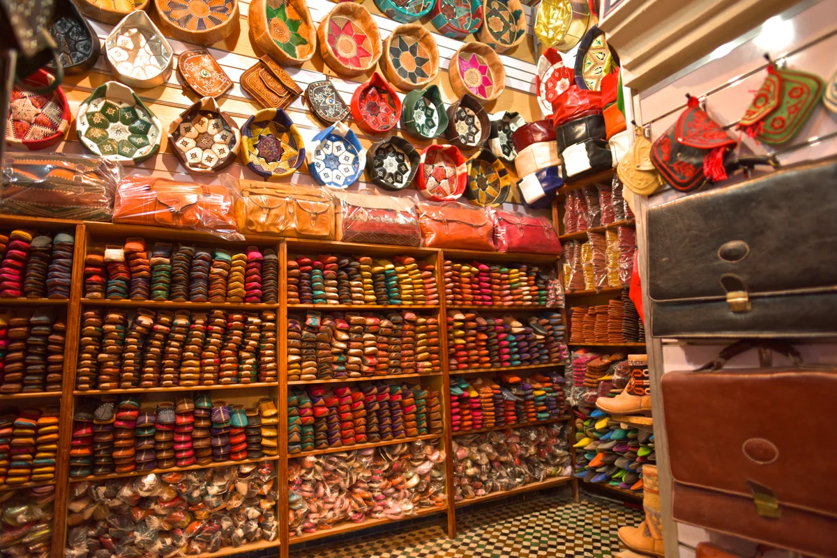 投稿写真：フェズの革製品