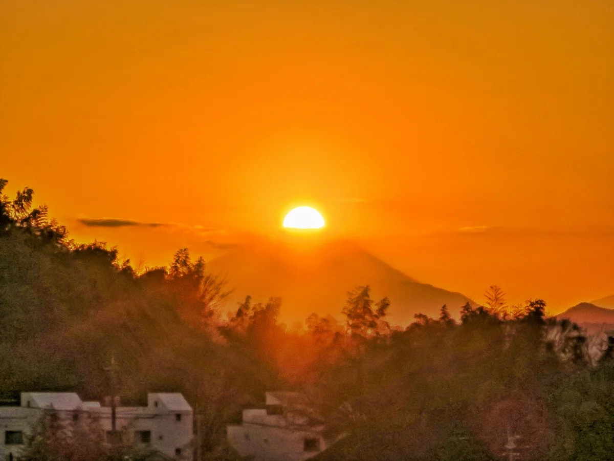 投稿写真：ダイヤモンド富士