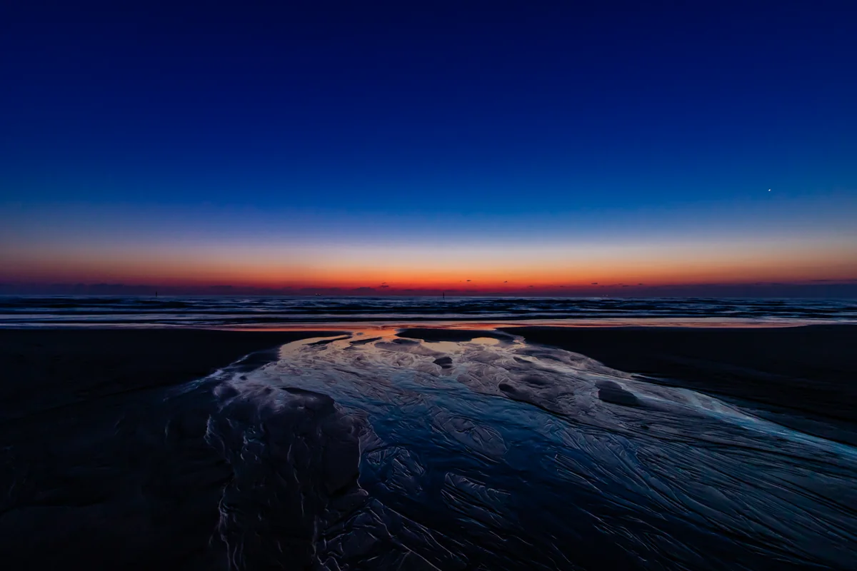 投稿写真：薄磯海岸の夜明け