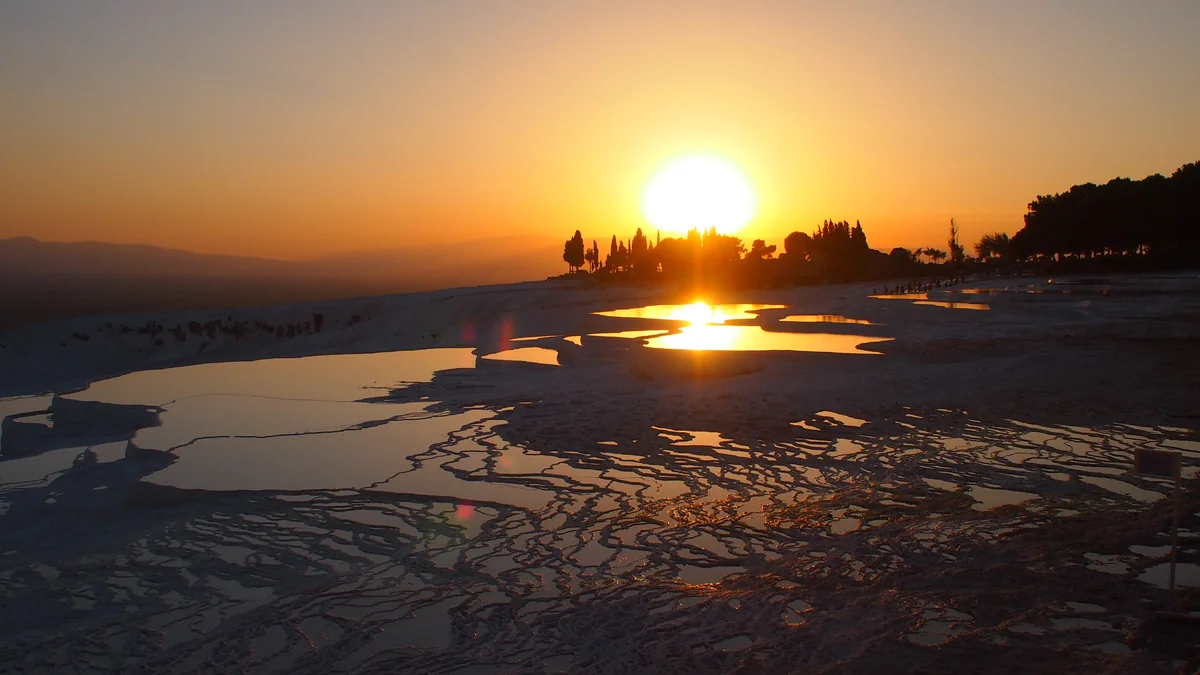 投稿写真：パムッカレの夕陽