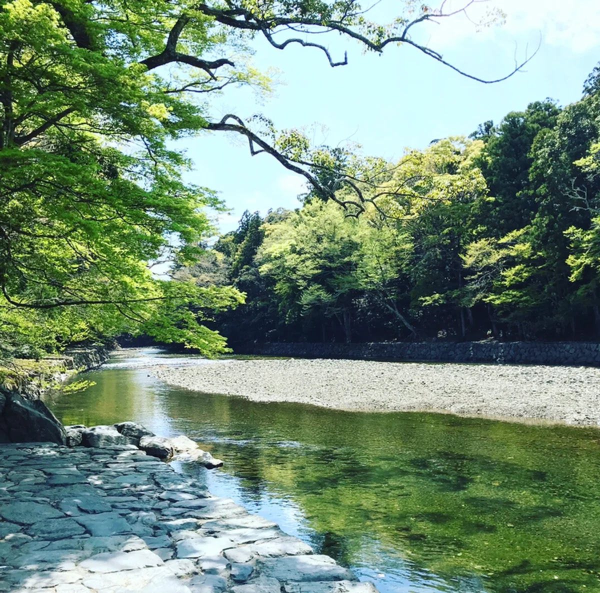 投稿写真：五十鈴川（伊勢神宮内宮）