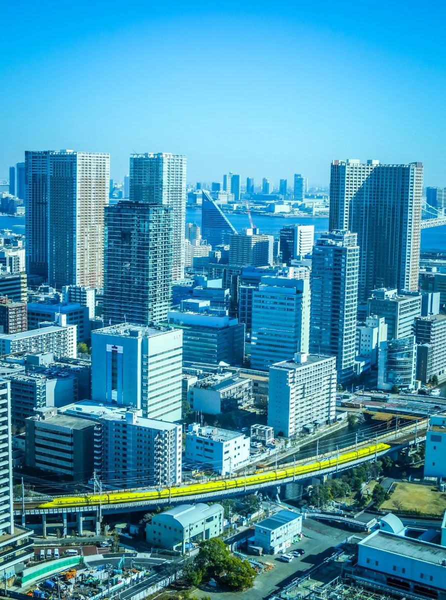 投稿写真：ドクターイエロー俯瞰