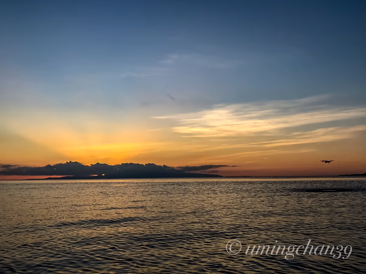 投稿写真：名蔵湾の夕景