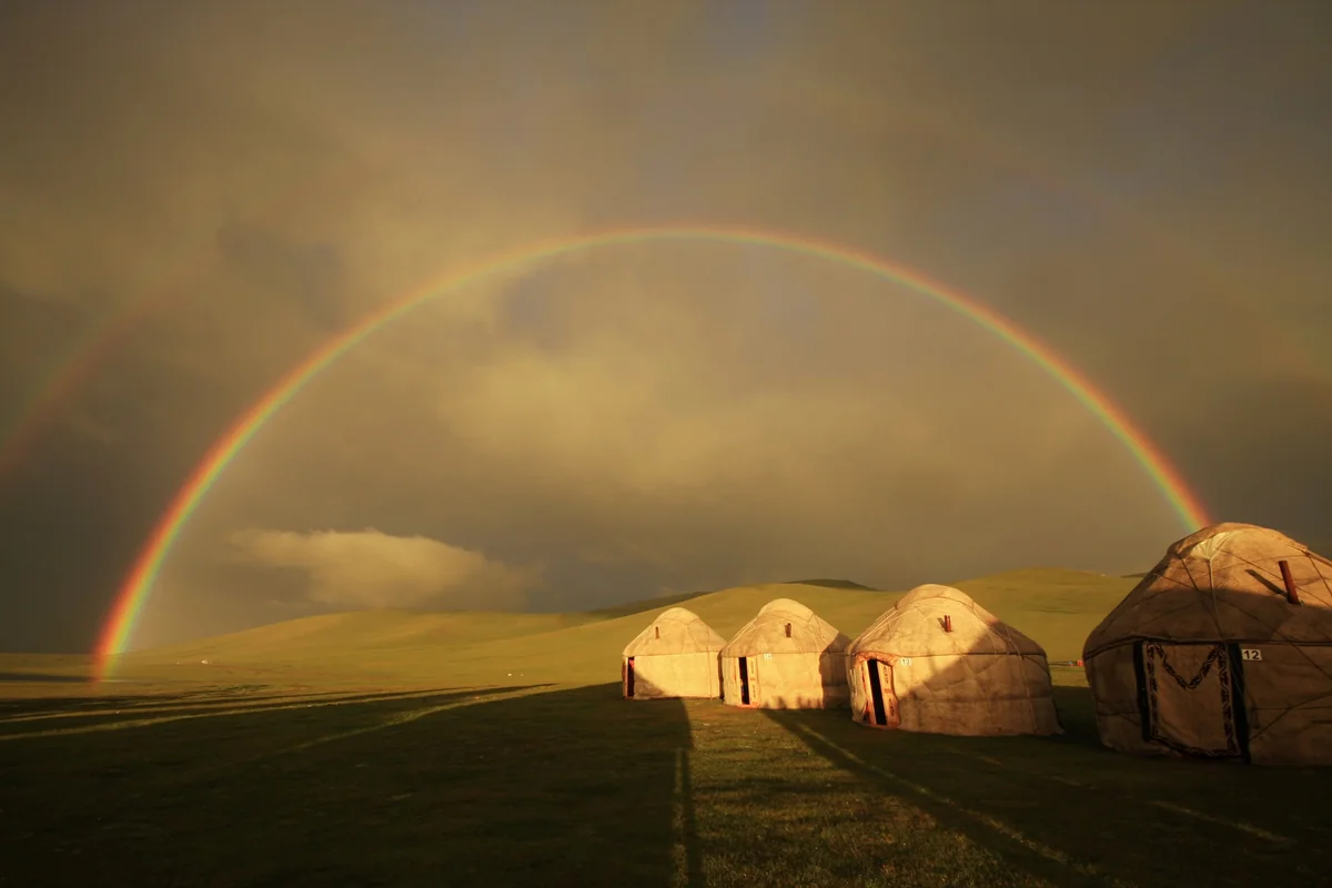 投稿写真：ソンクル湖の虹