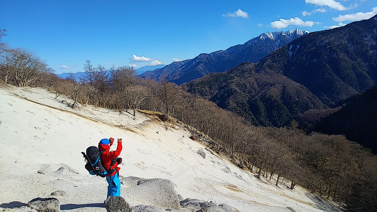 投稿写真：天空ビーチから富士山