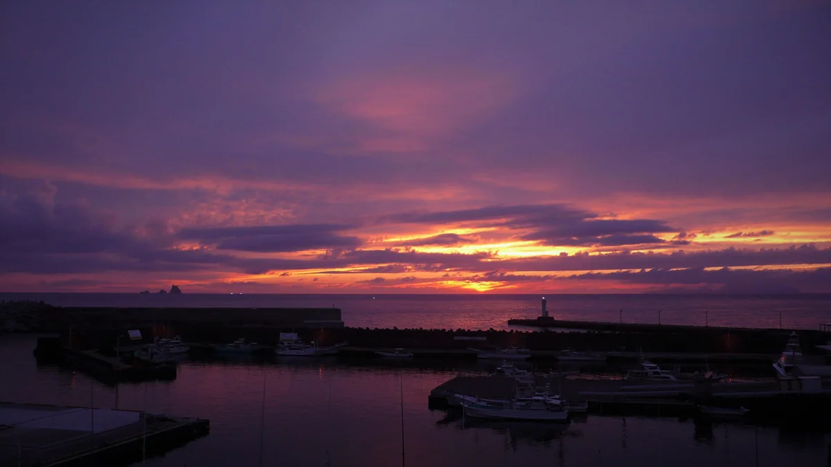 投稿写真：パープルな空