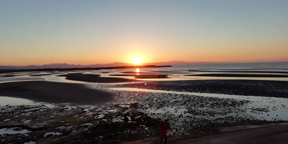 投稿写真：真玉海岸の夕暮れ