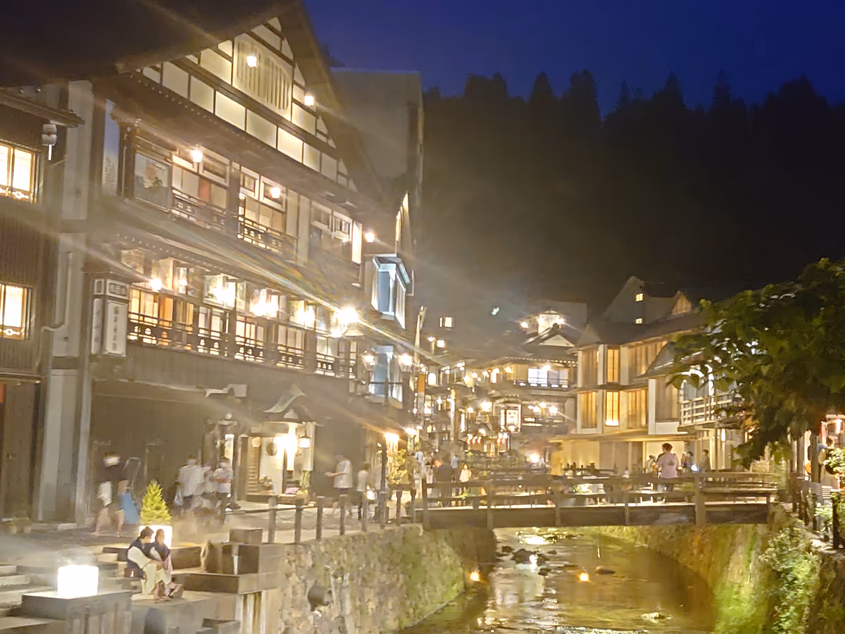 投稿写真：銀山温泉の夜